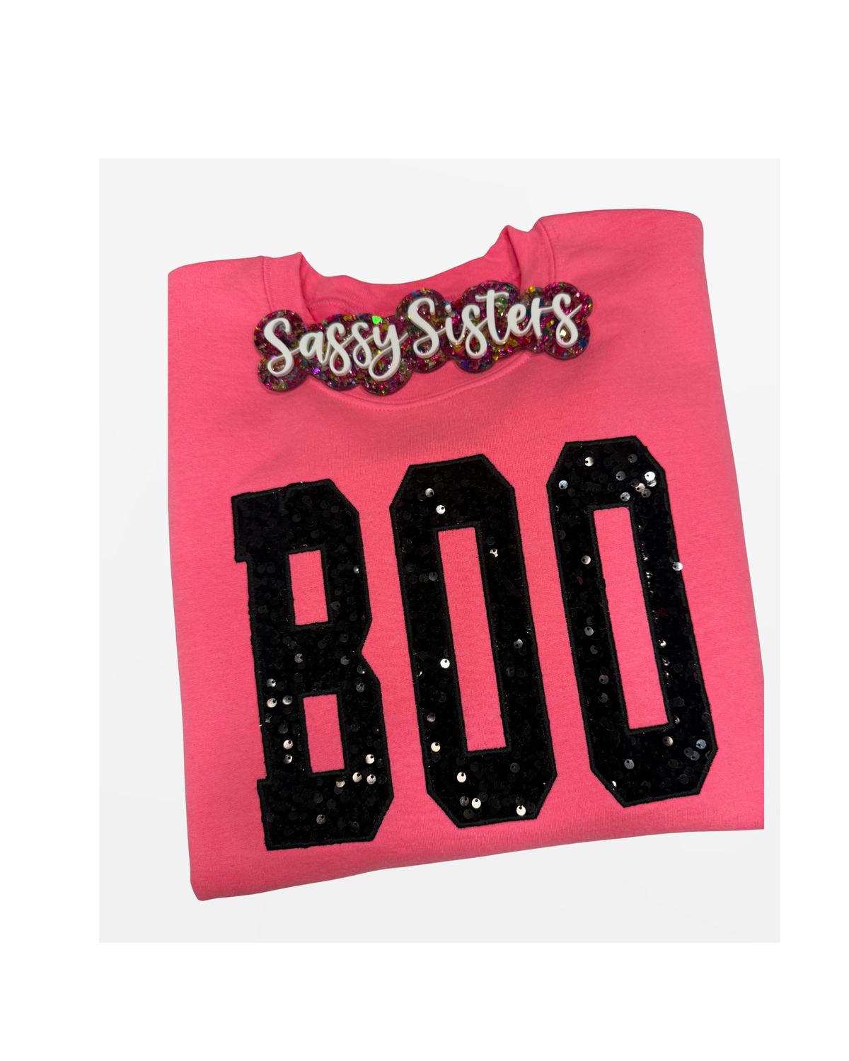 BOO Sequin Sweatshirt