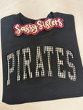 Custom Gingham Team Name Sweatshirt