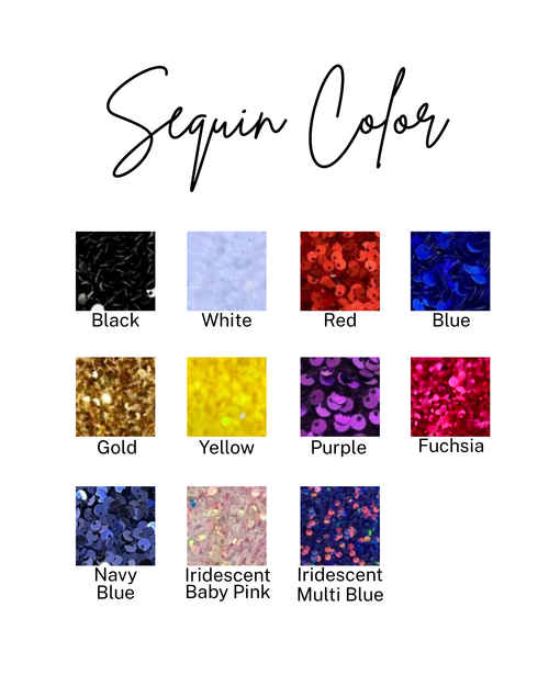 Custom Pocket & Sequin Number Shirt