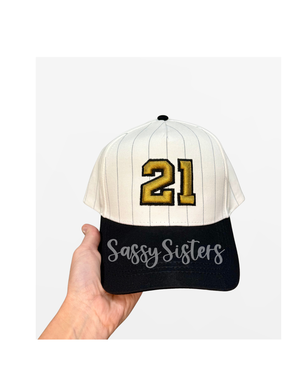 Custom Puff Number Trucker Hat